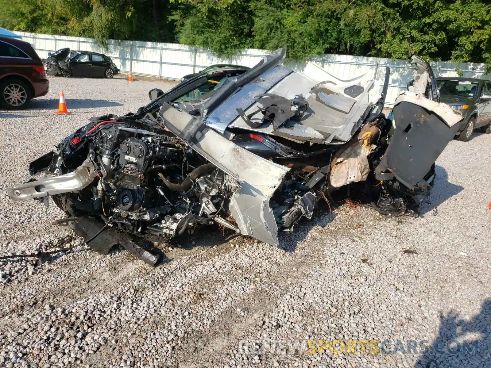 2 Photograph of a damaged car WAUFNAF49KN020035 AUDI ALL OTHER 2019