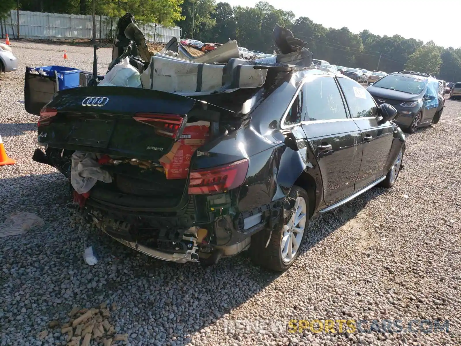 4 Photograph of a damaged car WAUFNAF49KN020035 AUDI ALL OTHER 2019