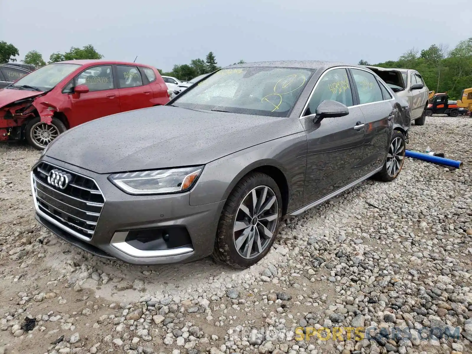 2 Photograph of a damaged car WAUBBAF46MA031480 AUDI ALL OTHER 2021