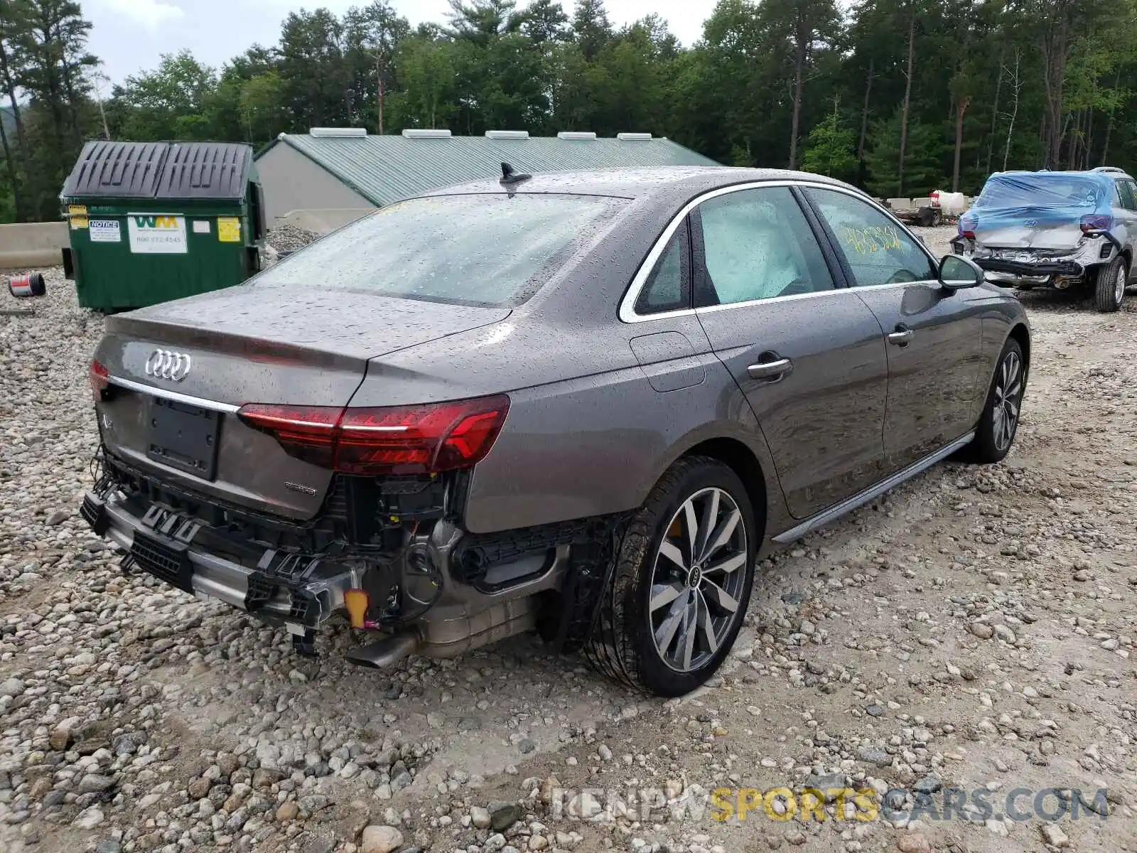 4 Photograph of a damaged car WAUBBAF46MA031480 AUDI ALL OTHER 2021