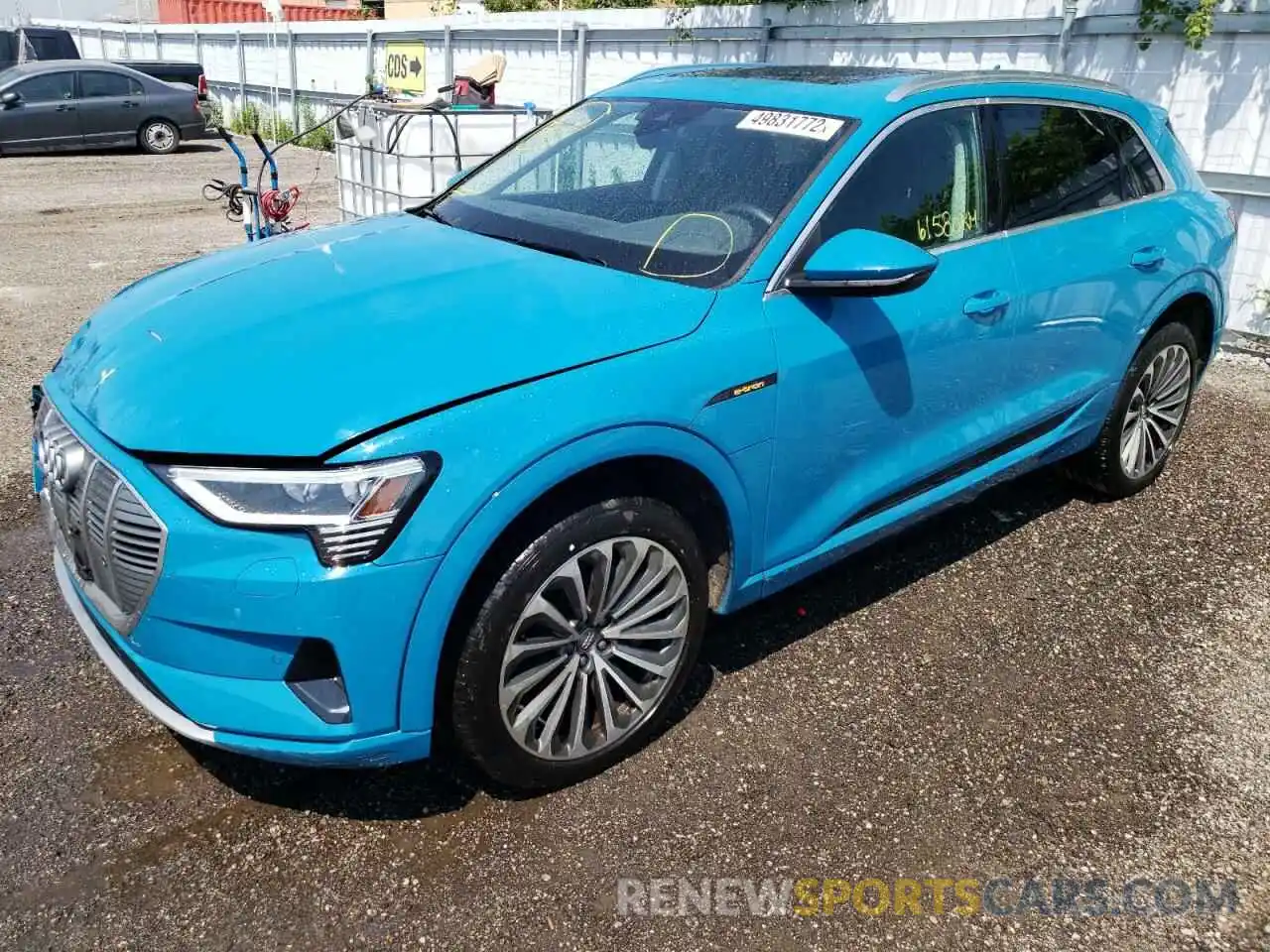 2 Фотография поврежденного автомобиля WA1AAAGE9KB013498 AUDI E-TRON 2019