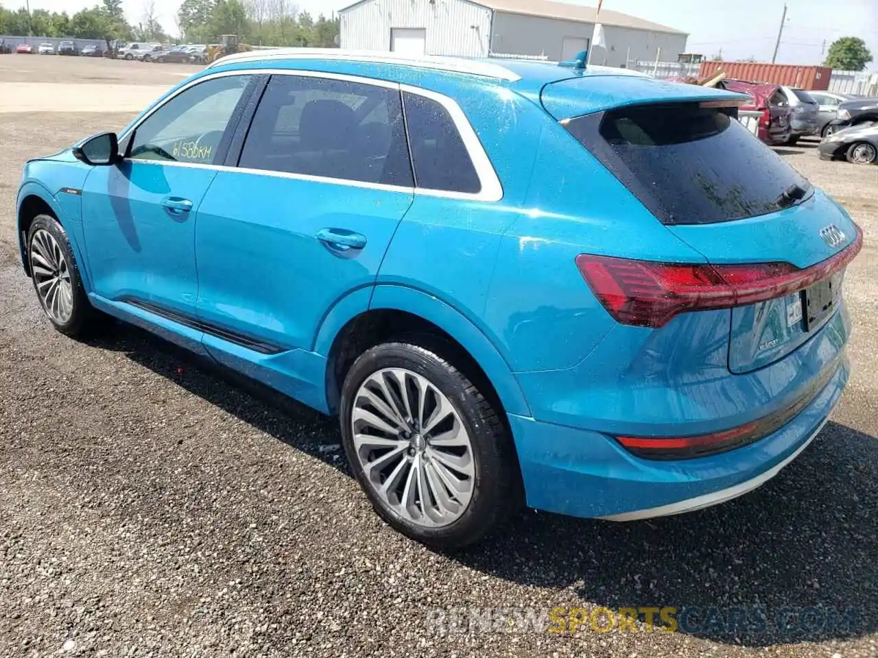 3 Photograph of a damaged car WA1AAAGE9KB013498 AUDI E-TRON 2019