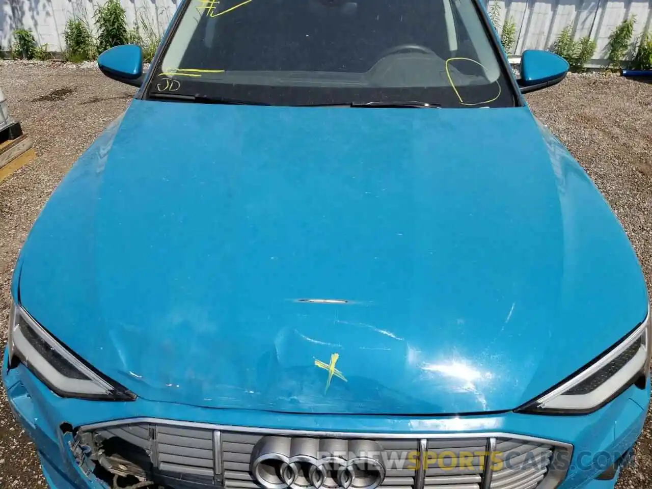 7 Photograph of a damaged car WA1AAAGE9KB013498 AUDI E-TRON 2019