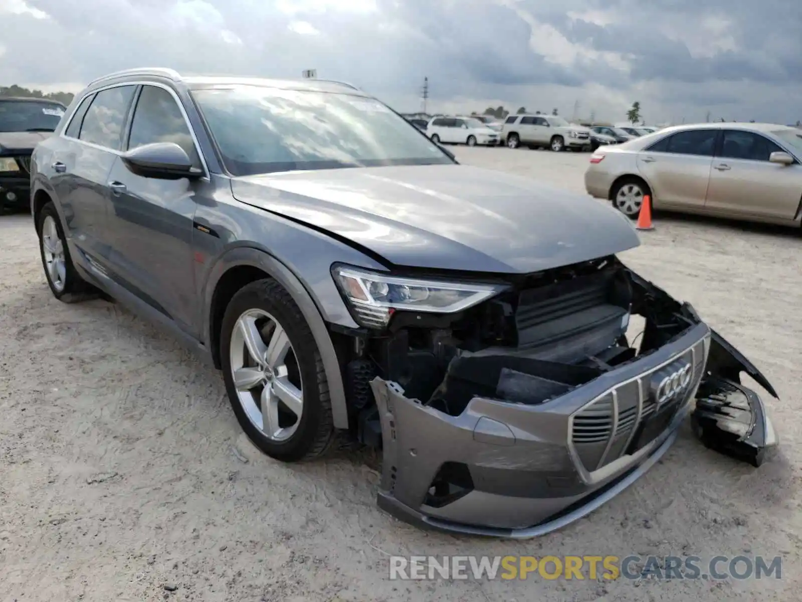 1 Photograph of a damaged car WA1LAAGE0KB014046 AUDI E-TRON 2019