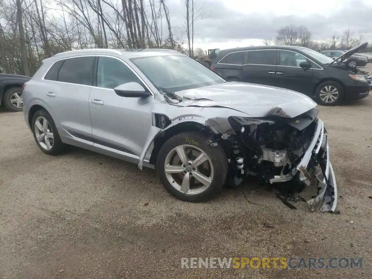 1 Photograph of a damaged car WA1LAAGE0KB022258 AUDI E-TRON 2019