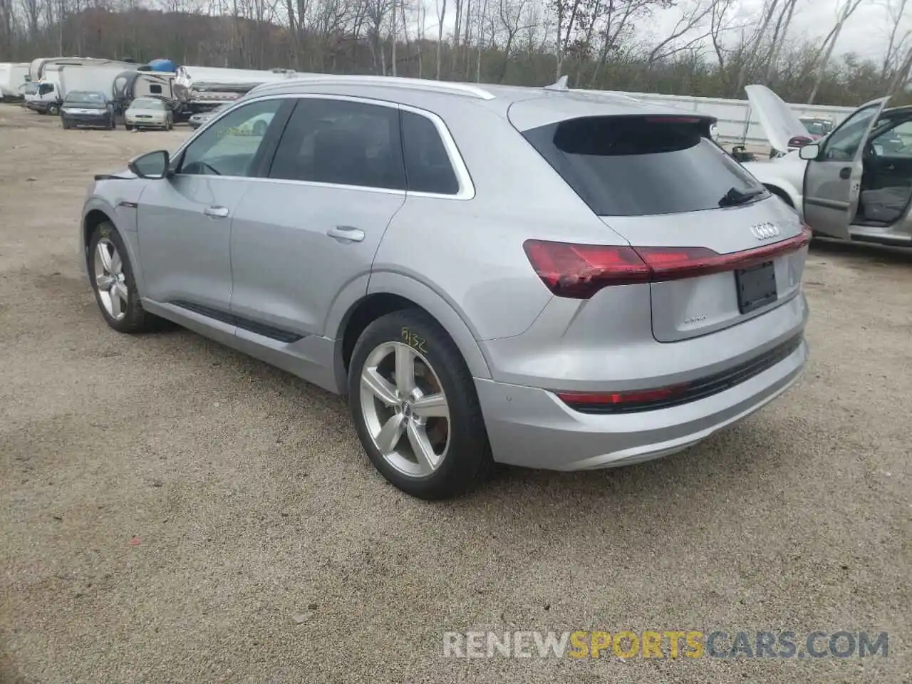 3 Photograph of a damaged car WA1LAAGE0KB022258 AUDI E-TRON 2019