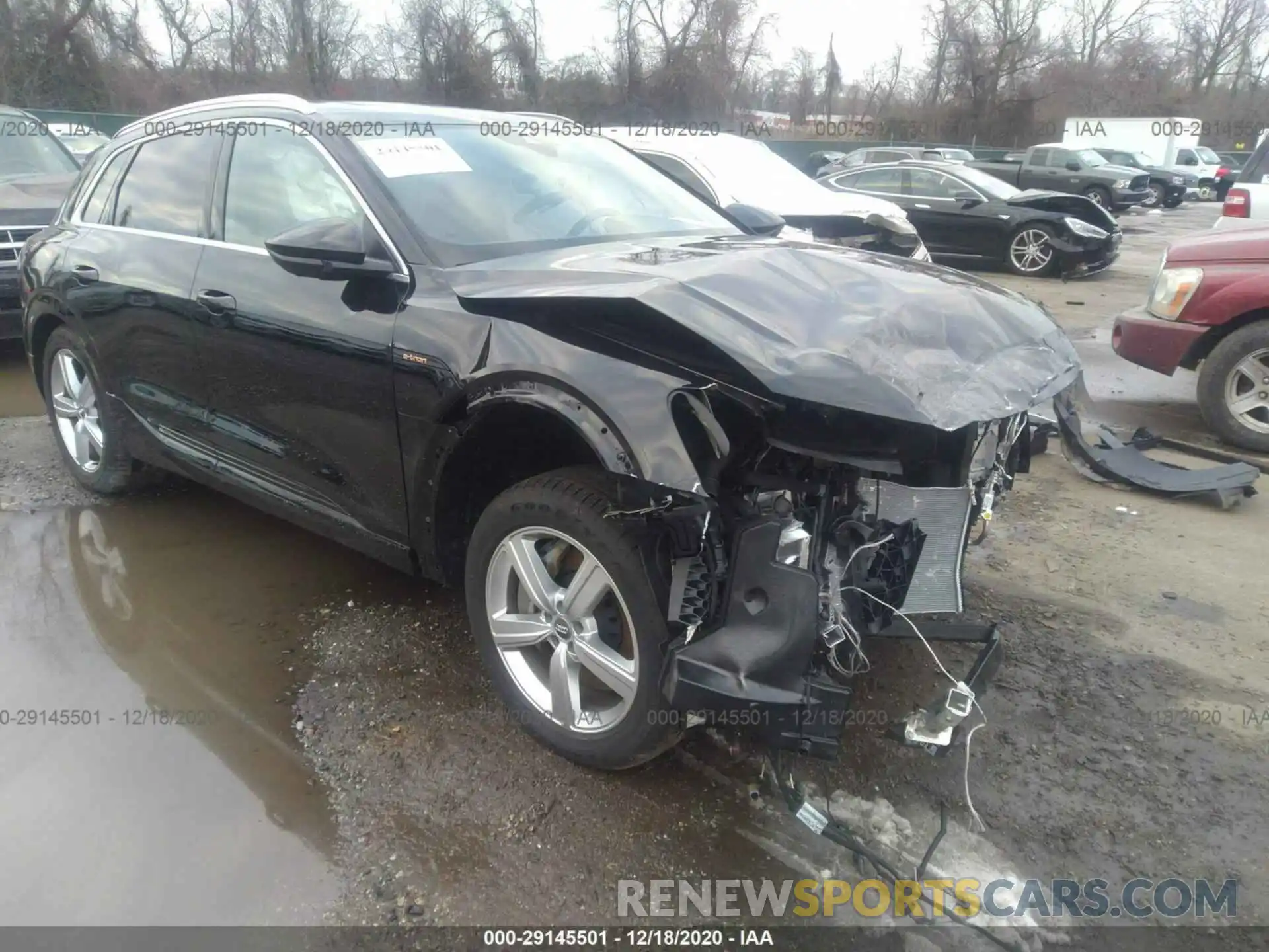 1 Photograph of a damaged car WA1LAAGE1KB024133 AUDI E-TRON 2019