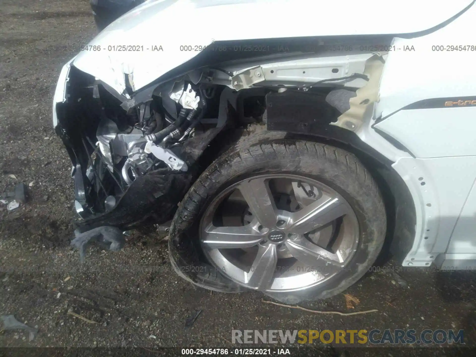 6 Photograph of a damaged car WA1LAAGE2KB023783 AUDI E-TRON 2019