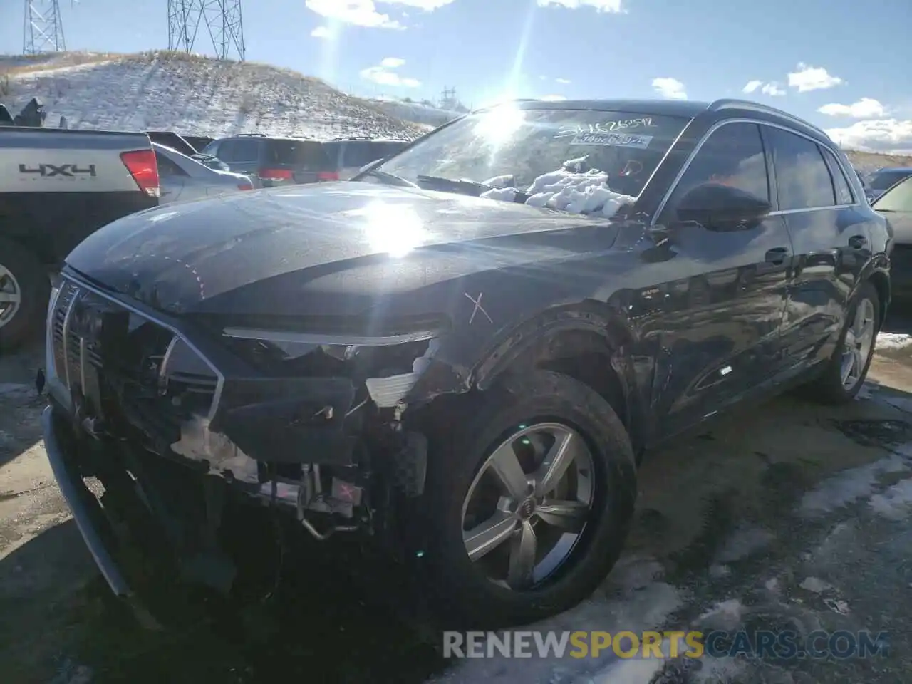 2 Photograph of a damaged car WA1LAAGE2KB024139 AUDI E-TRON 2019