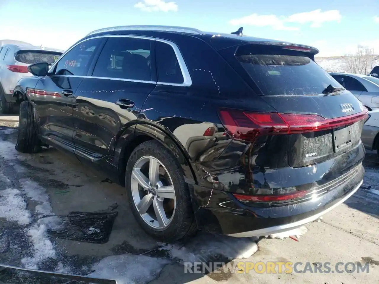 3 Photograph of a damaged car WA1LAAGE2KB024139 AUDI E-TRON 2019