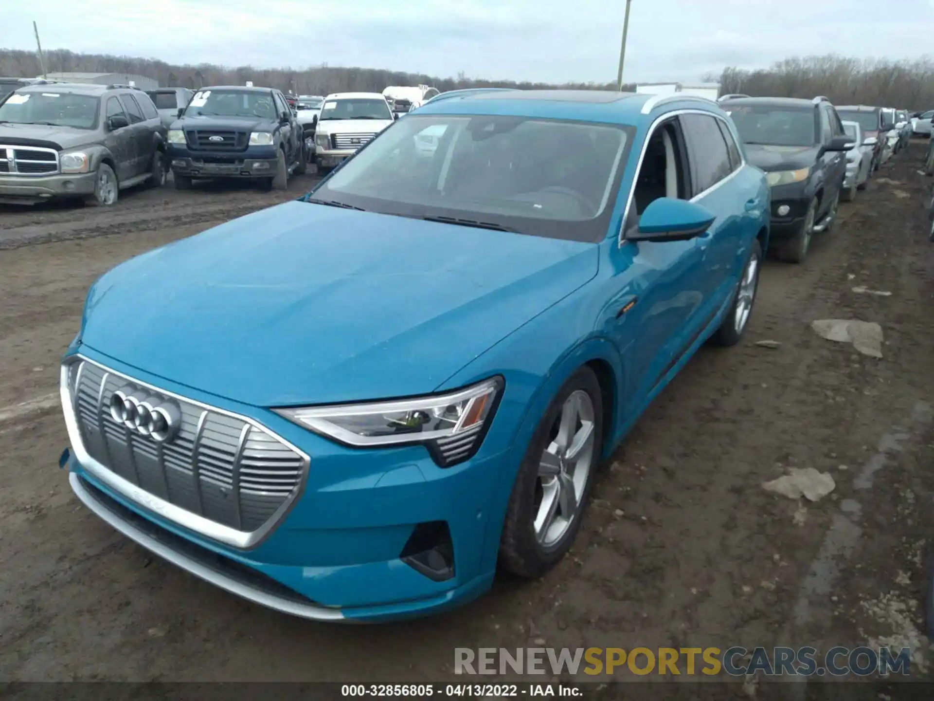 2 Photograph of a damaged car WA1LAAGE3KB009519 AUDI E-TRON 2019