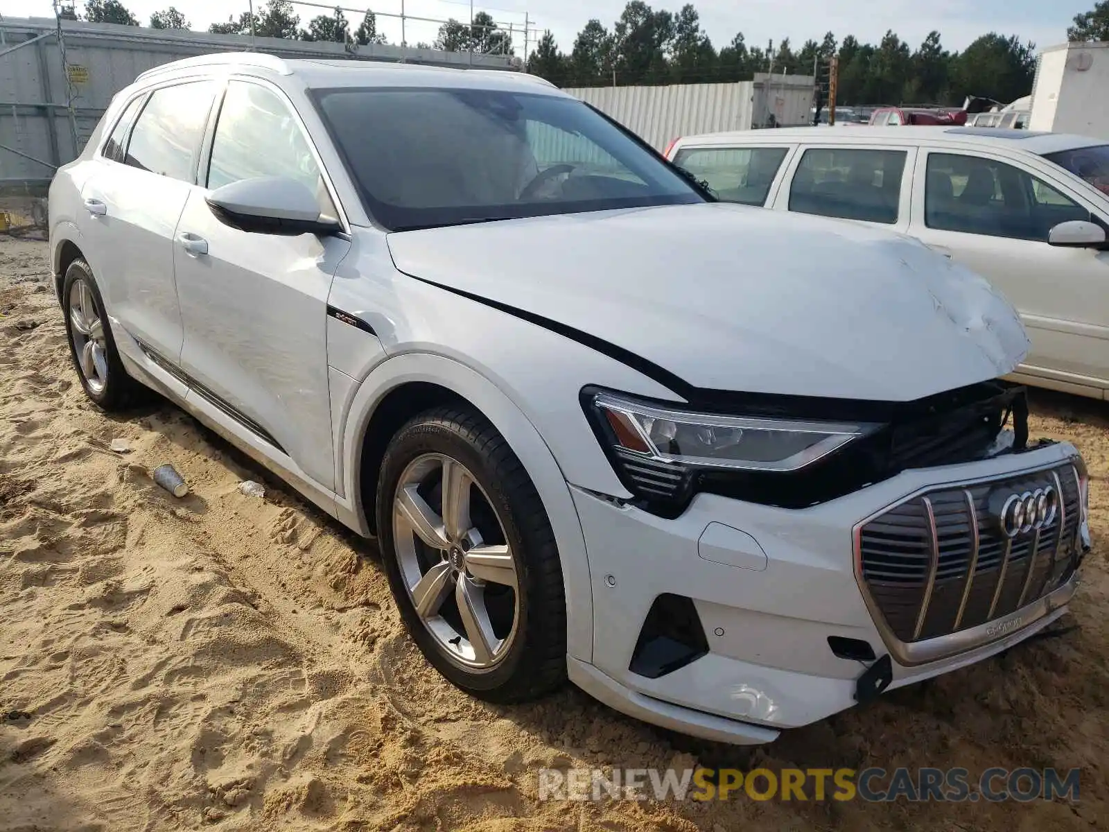 1 Photograph of a damaged car WA1LAAGE4KB009514 AUDI E-TRON 2019