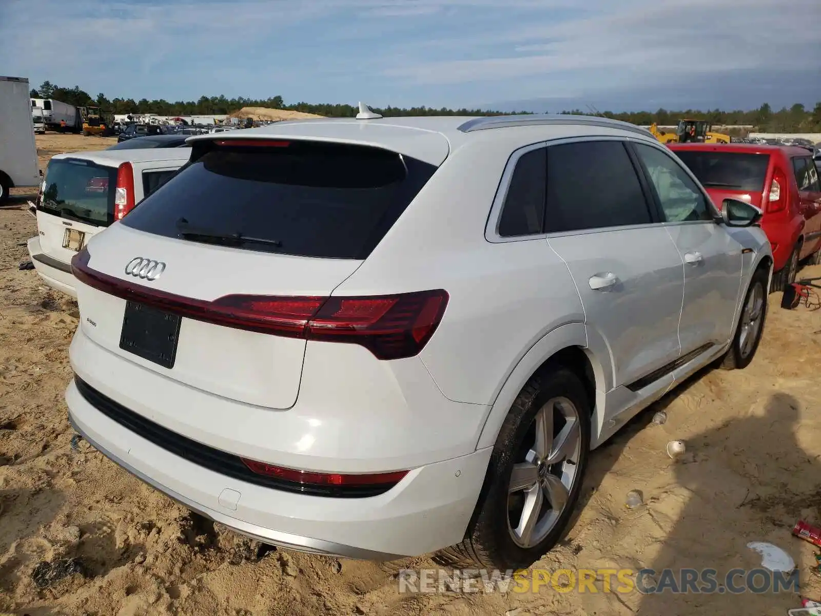 4 Photograph of a damaged car WA1LAAGE4KB009514 AUDI E-TRON 2019