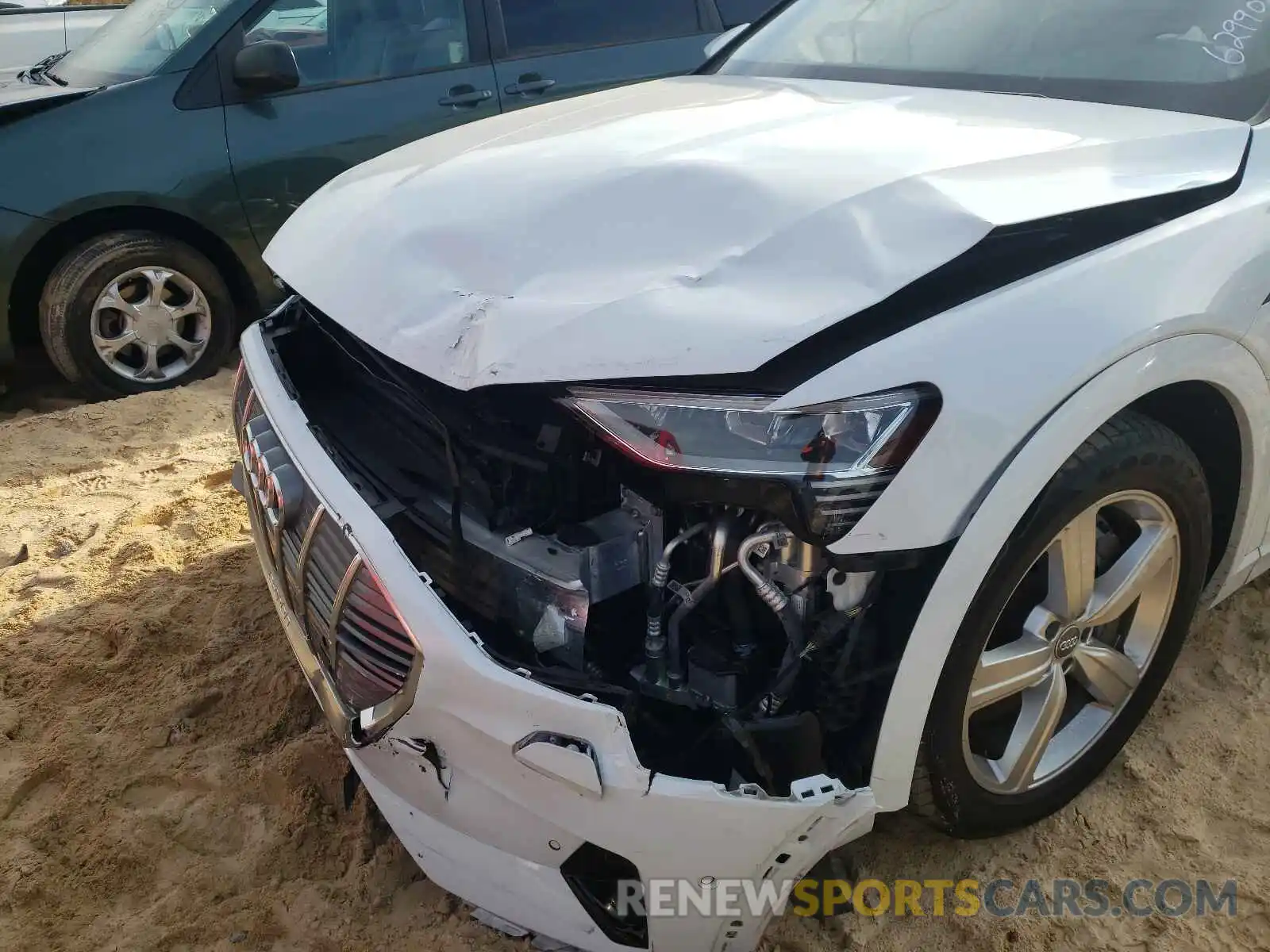 9 Photograph of a damaged car WA1LAAGE4KB009514 AUDI E-TRON 2019