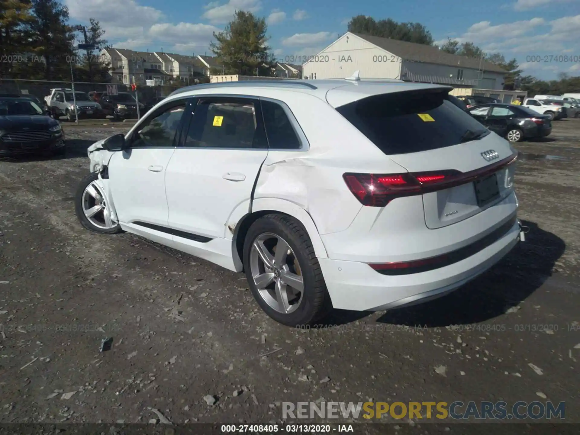 3 Photograph of a damaged car WA1LAAGE4KB024059 AUDI E-TRON 2019