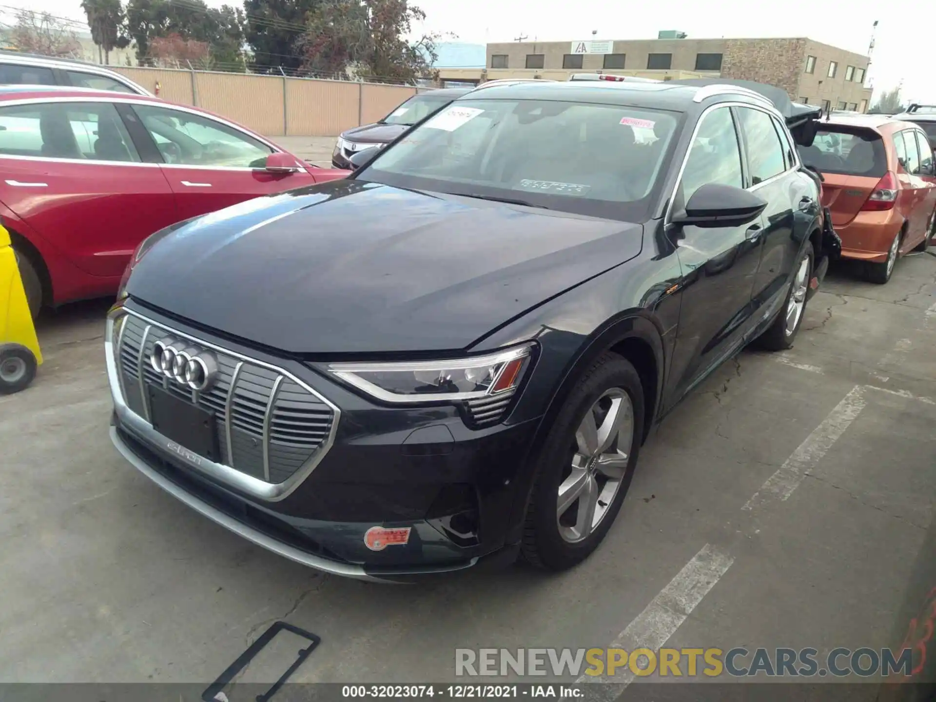 2 Photograph of a damaged car WA1LAAGE5KB020408 AUDI E-TRON 2019