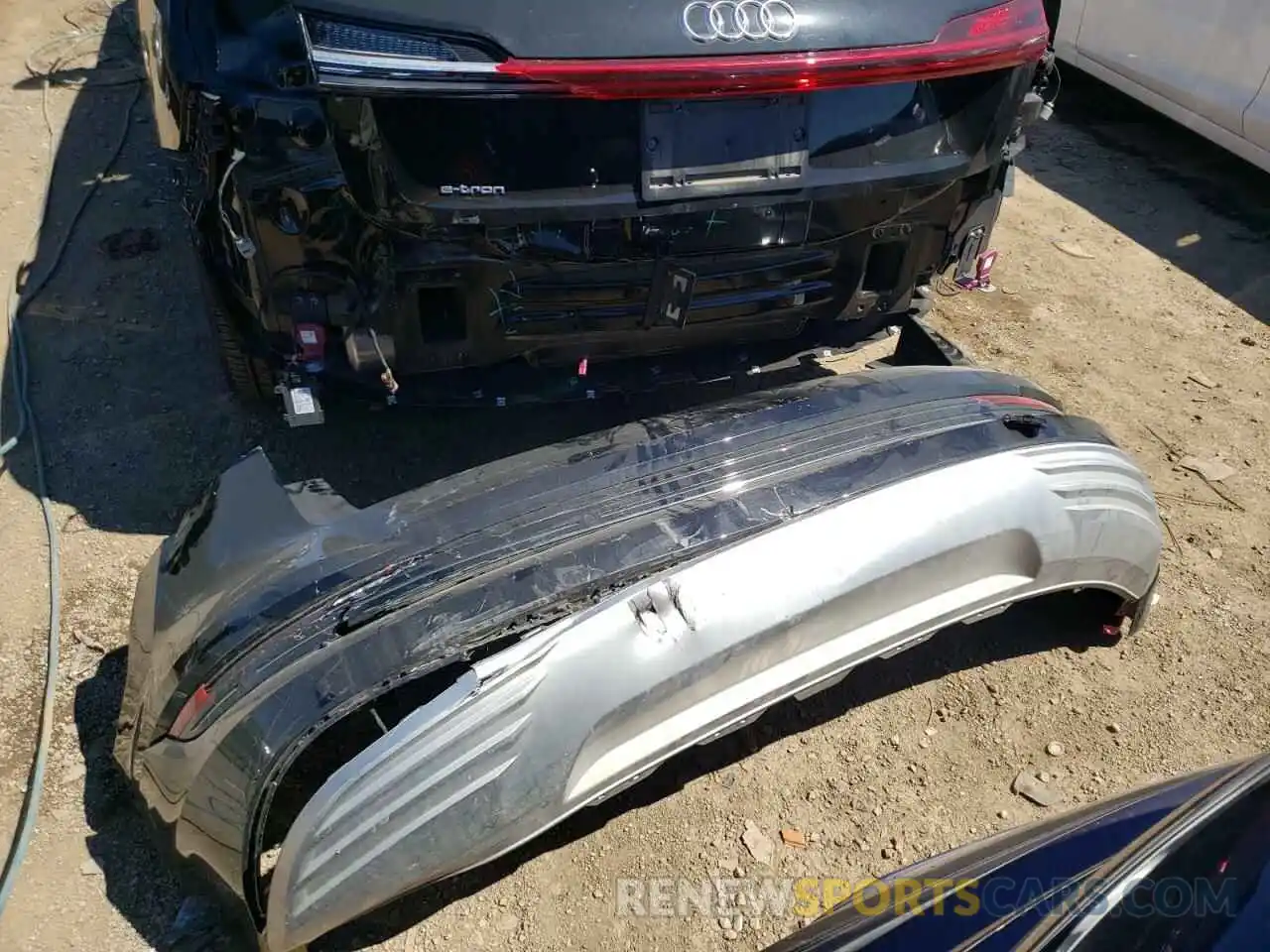 9 Photograph of a damaged car WA1LAAGE5KB020456 AUDI E-TRON 2019