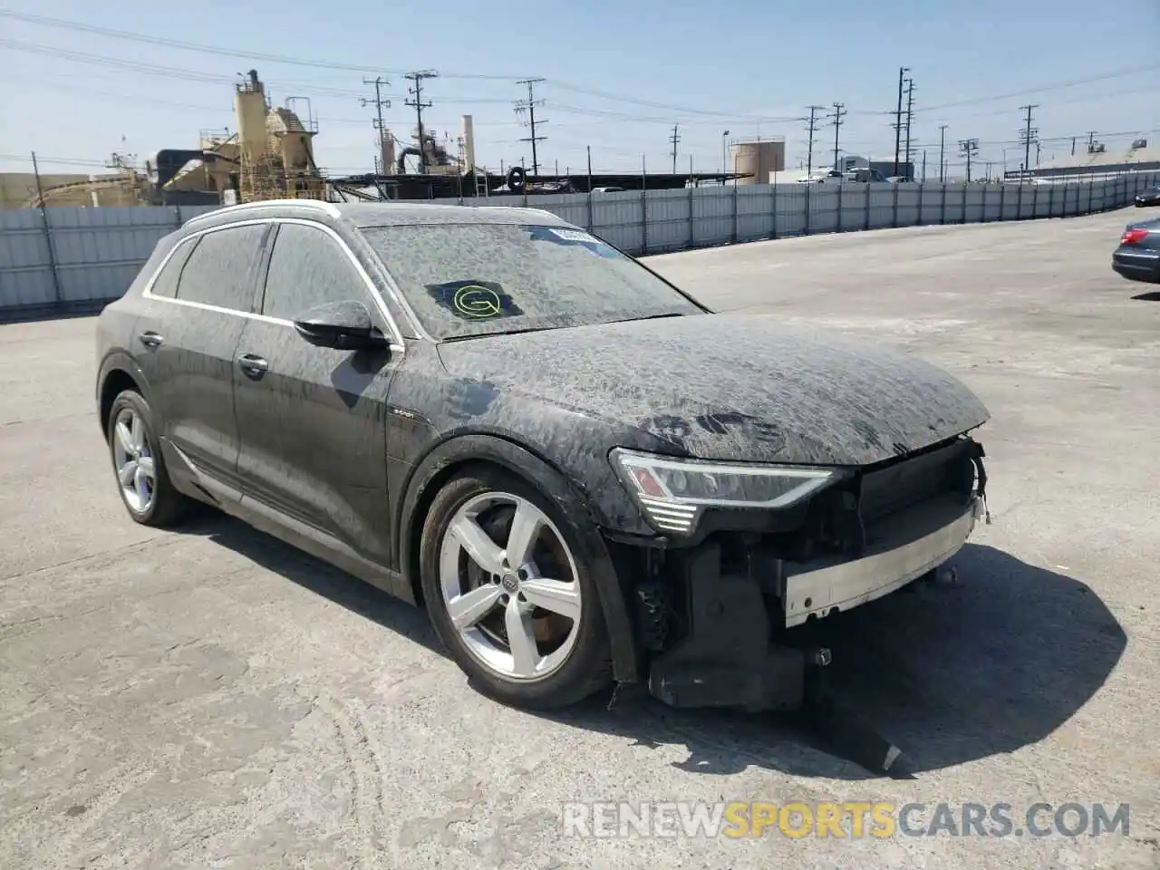 1 Photograph of a damaged car WA1LAAGE6KB024256 AUDI E-TRON 2019