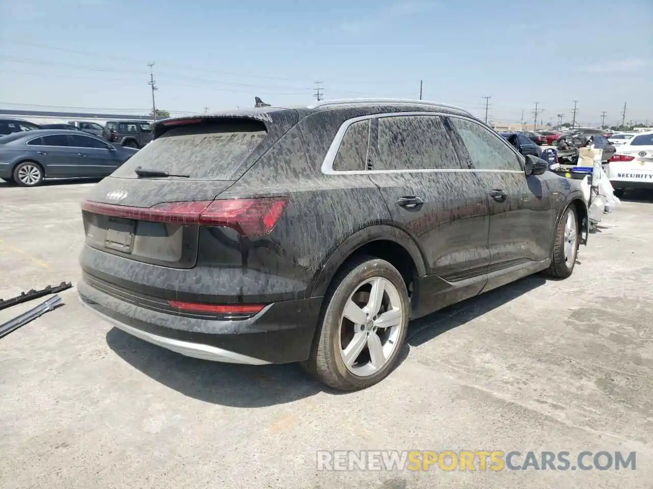 4 Photograph of a damaged car WA1LAAGE6KB024256 AUDI E-TRON 2019