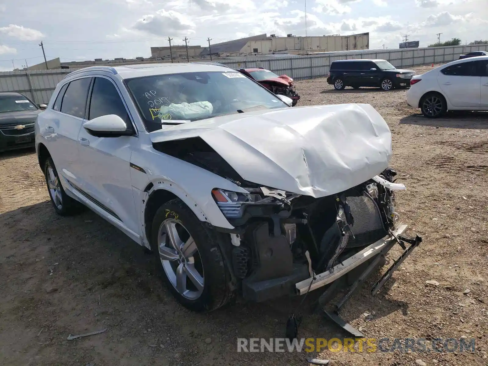 1 Photograph of a damaged car WA1LAAGE7KB011659 AUDI E-TRON 2019