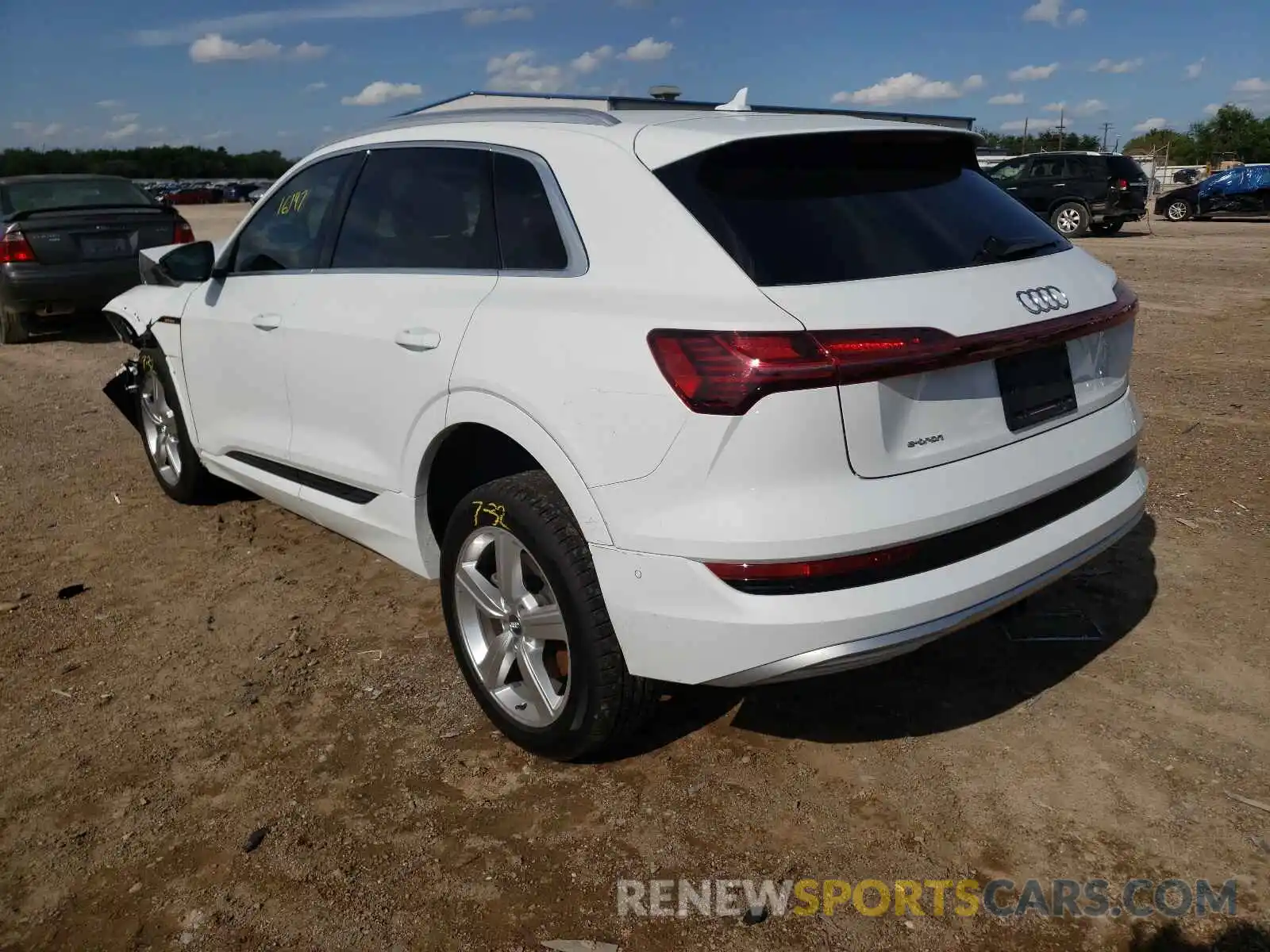 3 Photograph of a damaged car WA1LAAGE7KB011659 AUDI E-TRON 2019