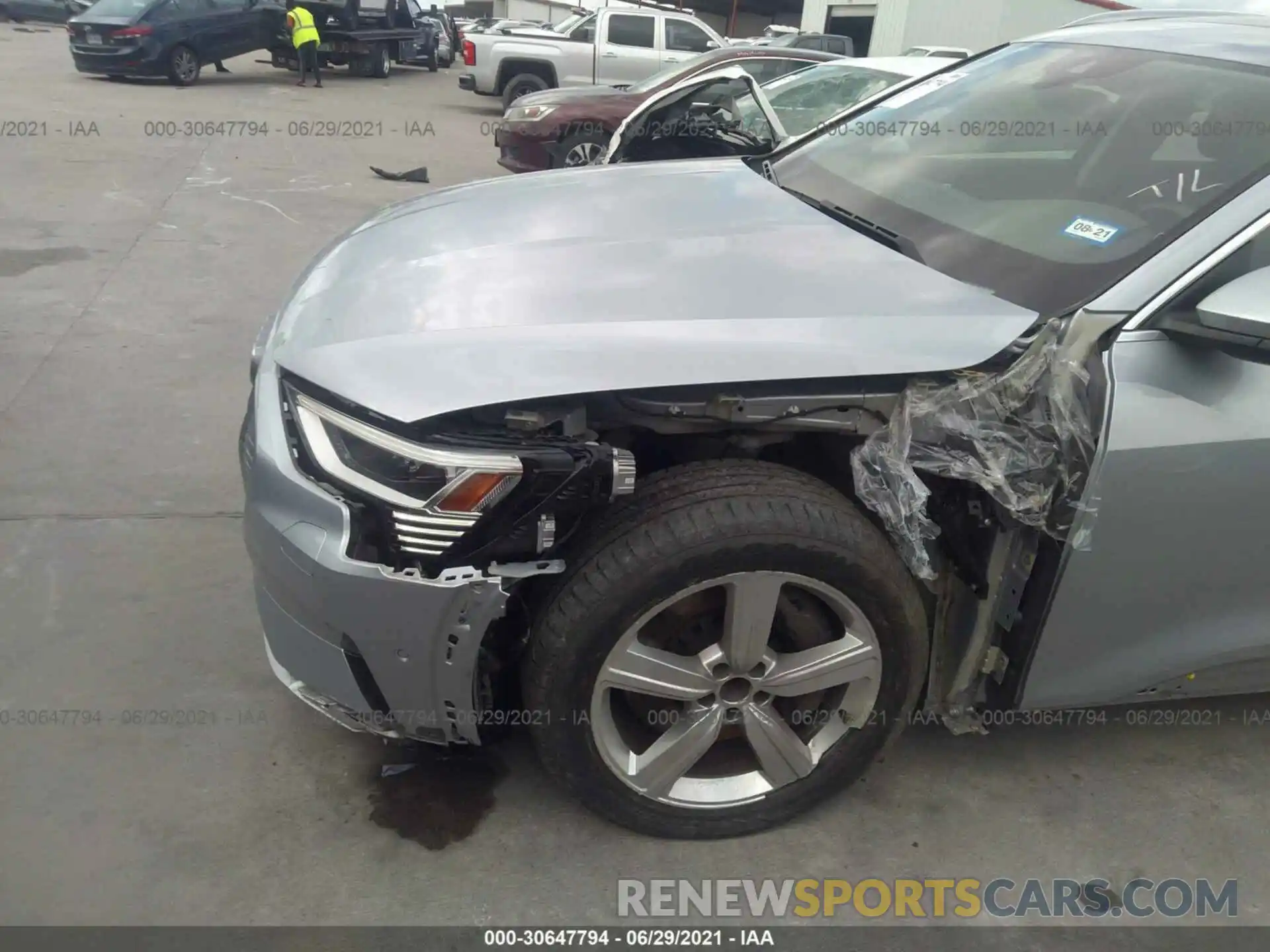 6 Photograph of a damaged car WA1LAAGE7KB020412 AUDI E-TRON 2019