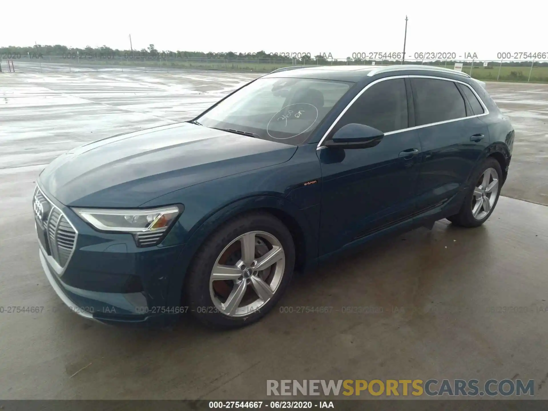 2 Photograph of a damaged car WA1LAAGE7KB020829 AUDI E-TRON 2019