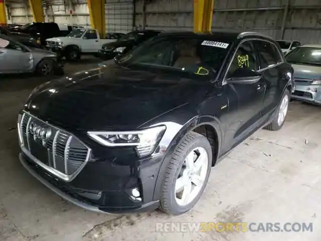 2 Photograph of a damaged car WA1LAAGE7KB022435 AUDI E-TRON 2019