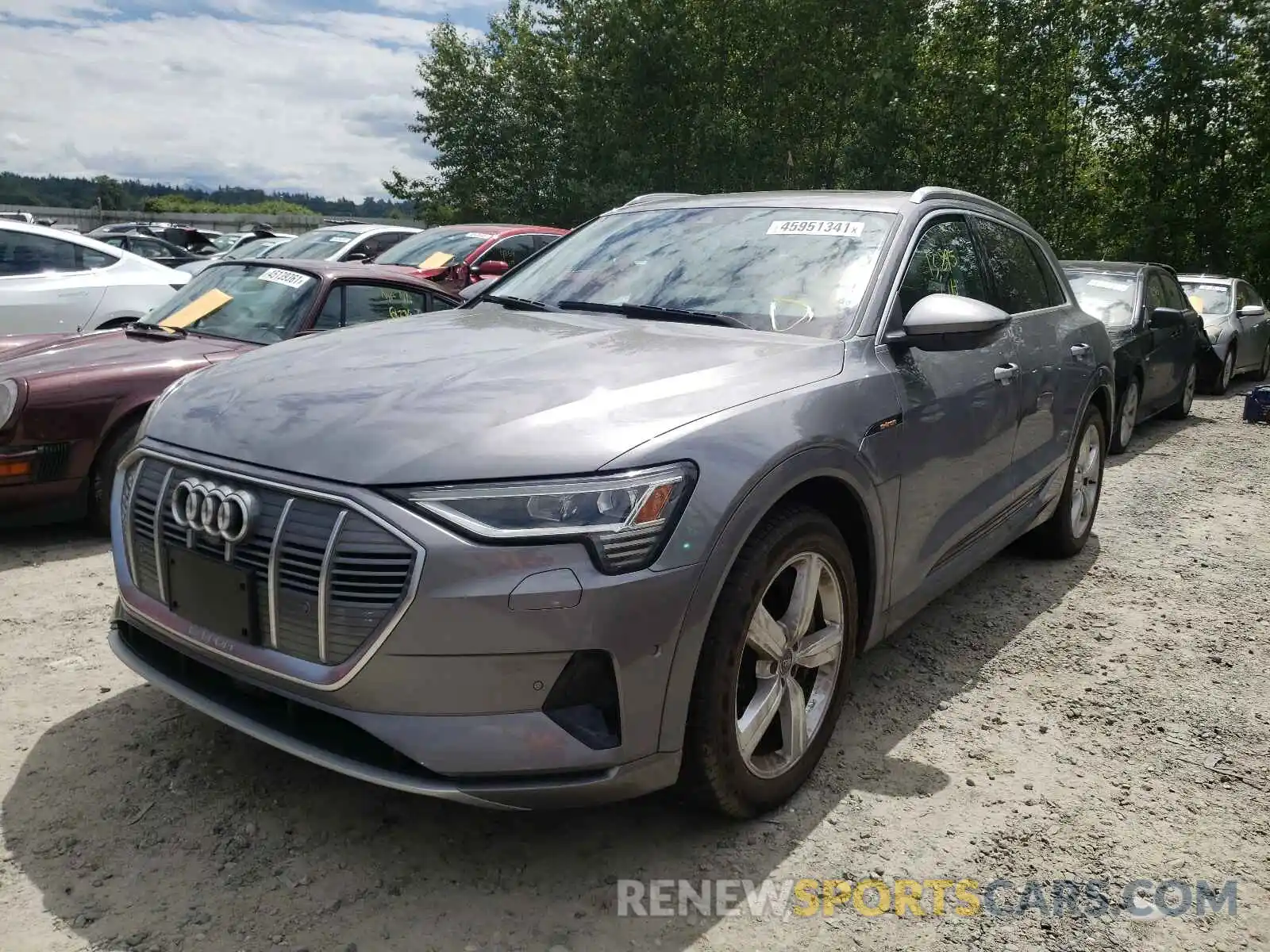 2 Photograph of a damaged car WA1LAAGE9KB011534 AUDI E-TRON 2019