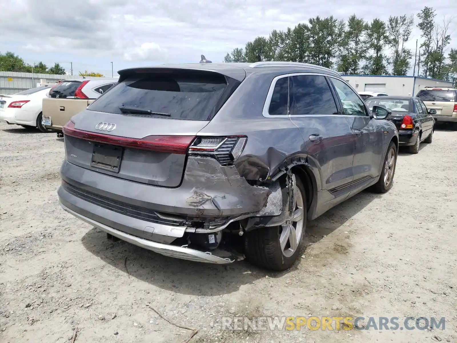 4 Photograph of a damaged car WA1LAAGE9KB011534 AUDI E-TRON 2019