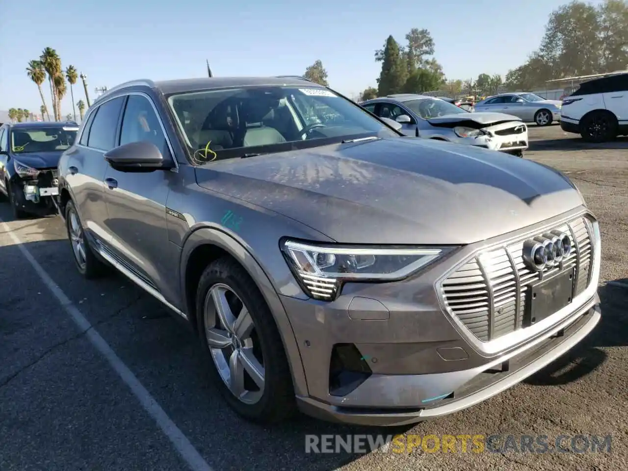 1 Photograph of a damaged car WA1LAAGE9KB017303 AUDI E-TRON 2019