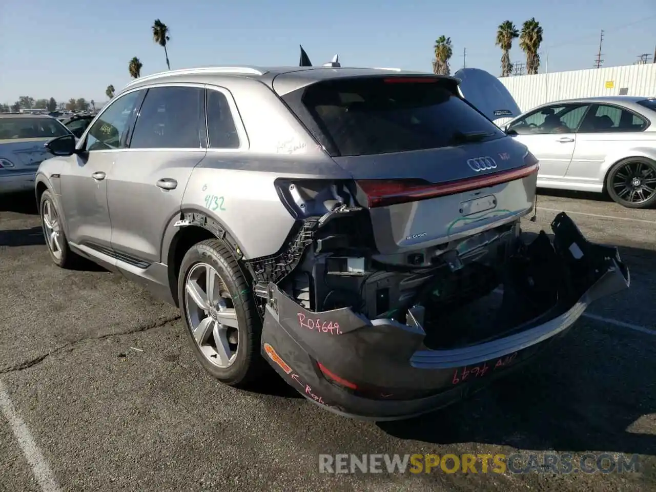 3 Photograph of a damaged car WA1LAAGE9KB017303 AUDI E-TRON 2019