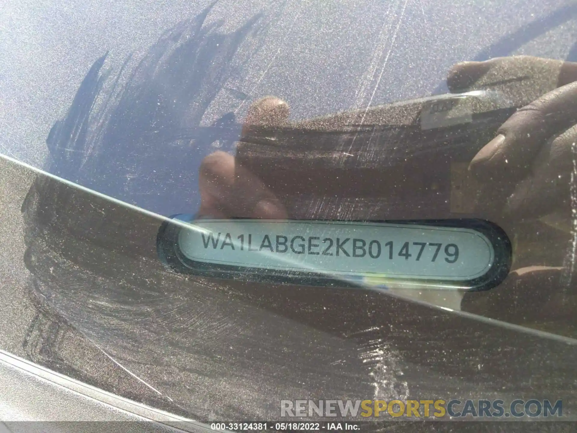 9 Photograph of a damaged car WA1LABGE2KB014779 AUDI E-TRON 2019