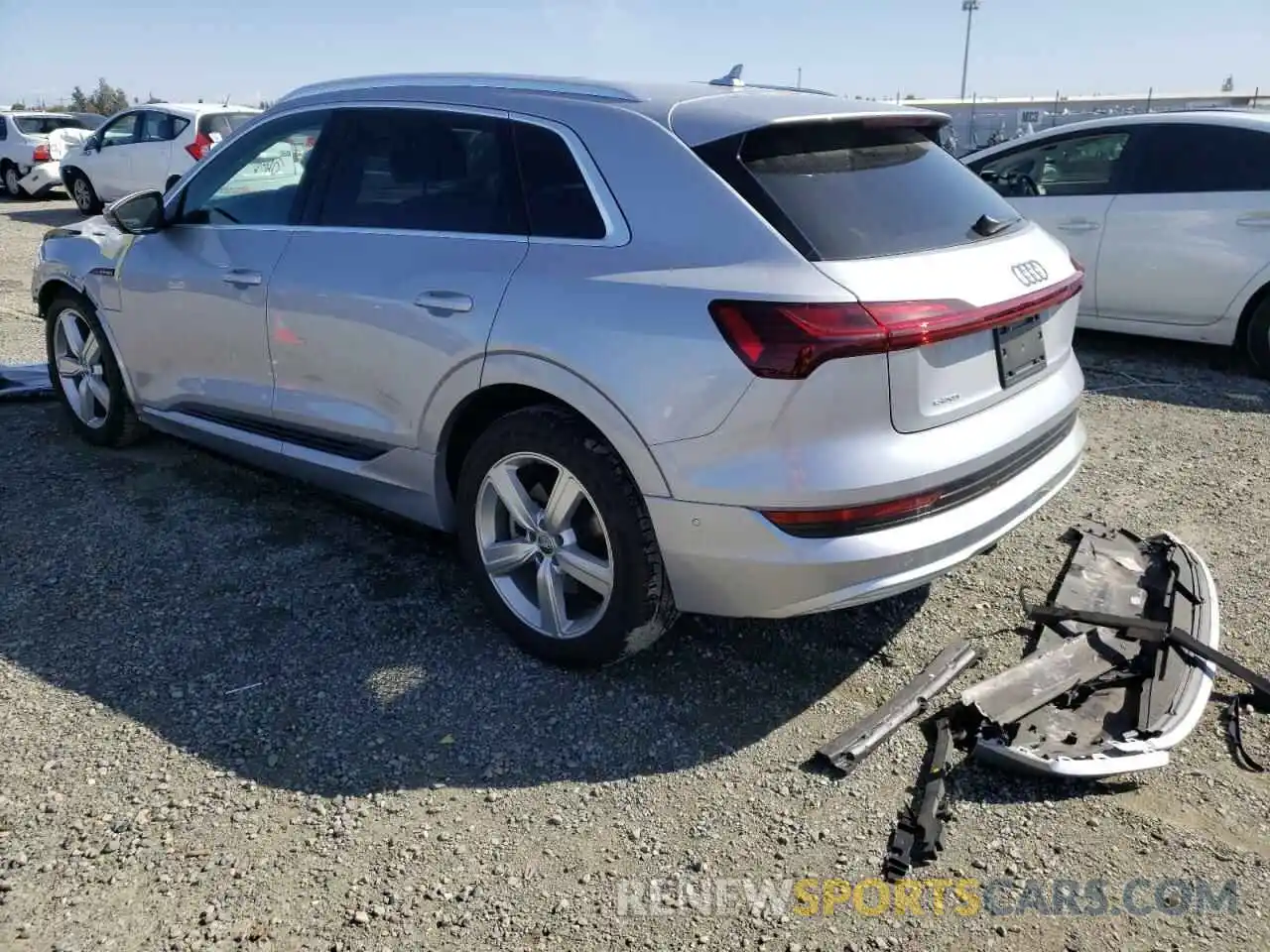 3 Photograph of a damaged car WA1LABGE4KB011530 AUDI E-TRON 2019