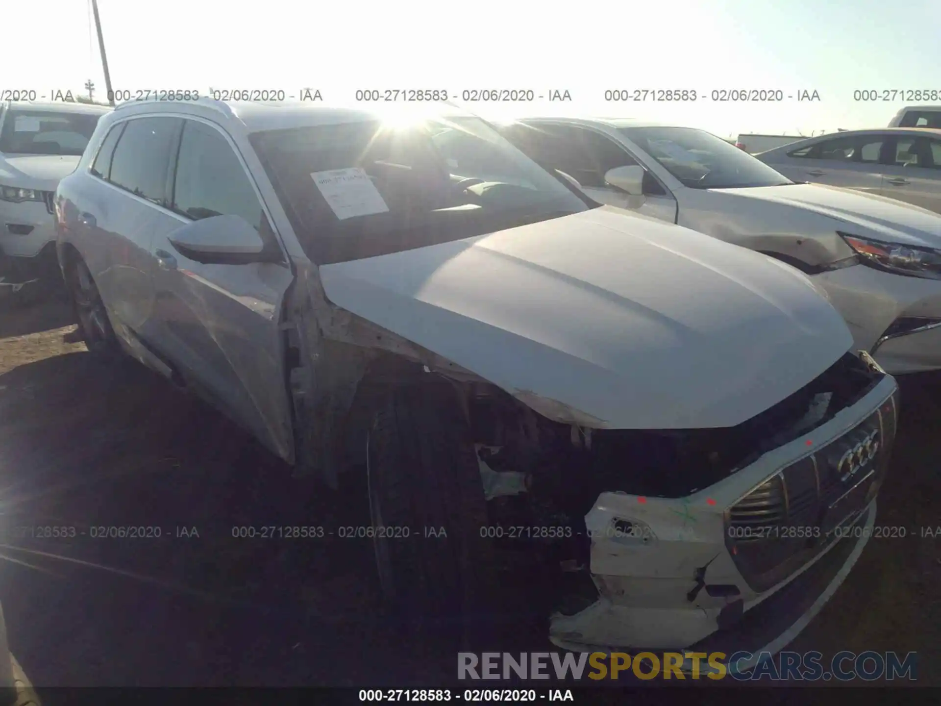 1 Photograph of a damaged car WA1LABGE4KB013598 AUDI E-TRON 2019
