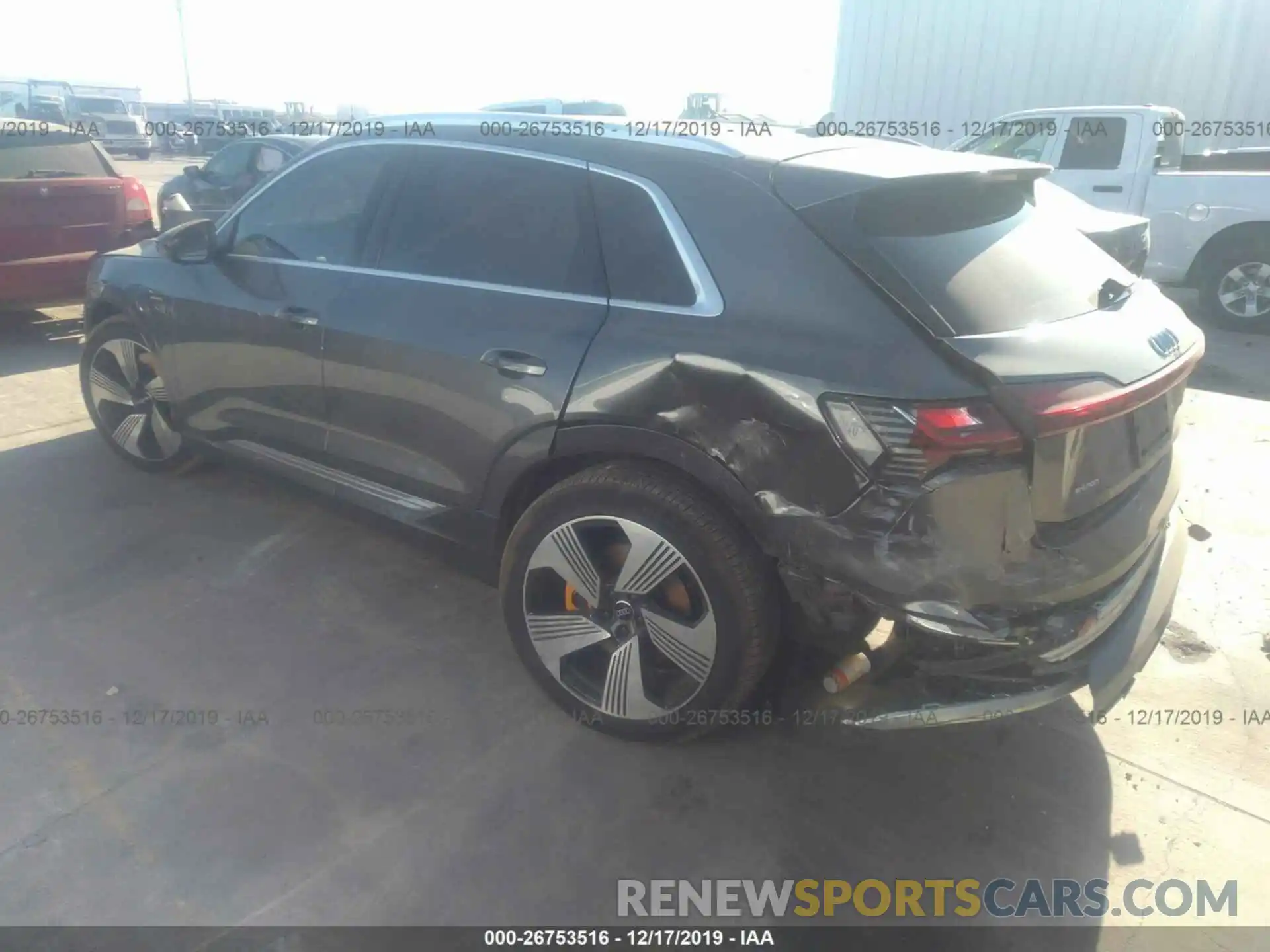 3 Photograph of a damaged car WA1VAAGE0KB007350 AUDI E-TRON 2019