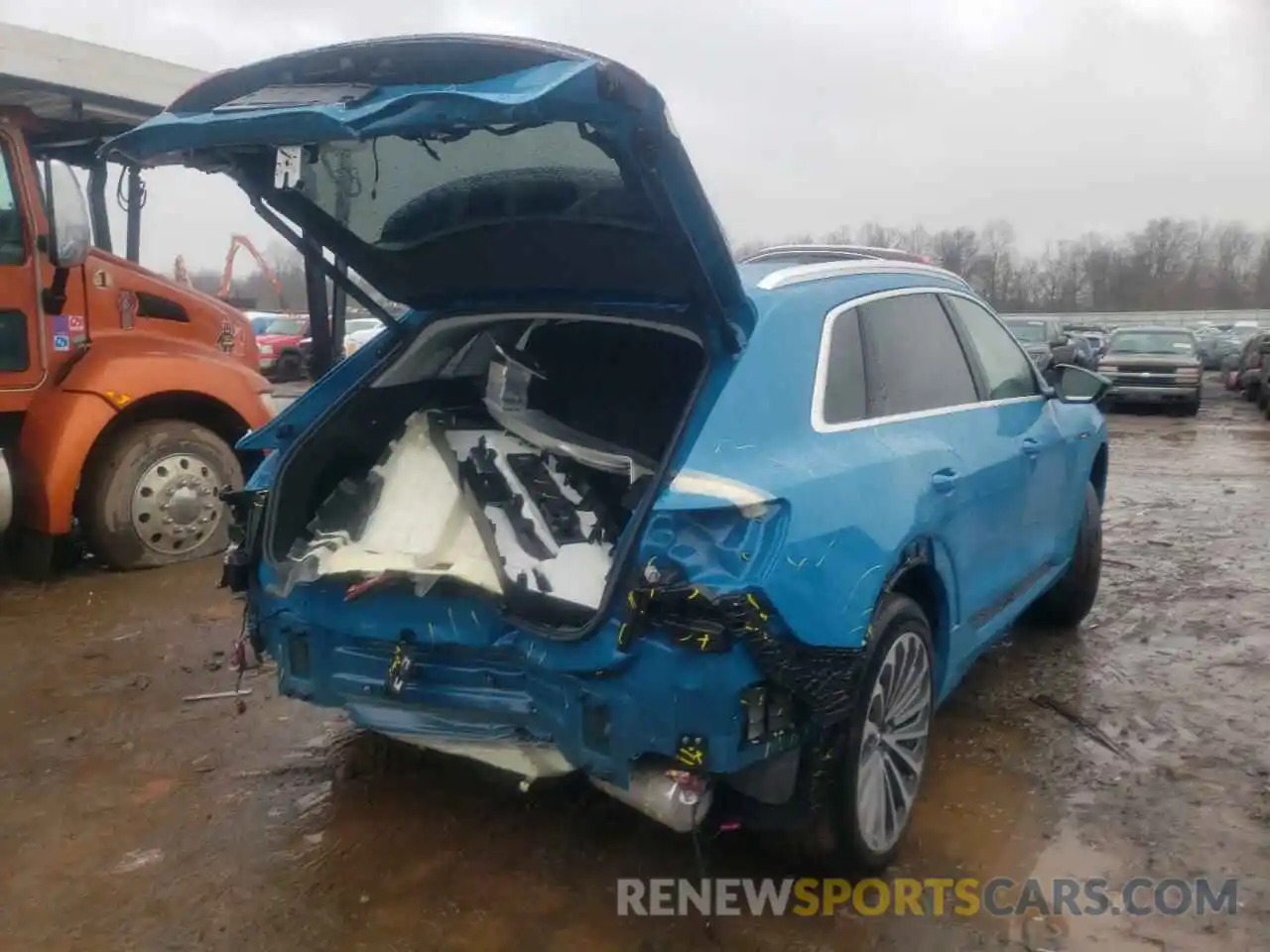 9 Photograph of a damaged car WA1VAAGE0KB022155 AUDI E-TRON 2019