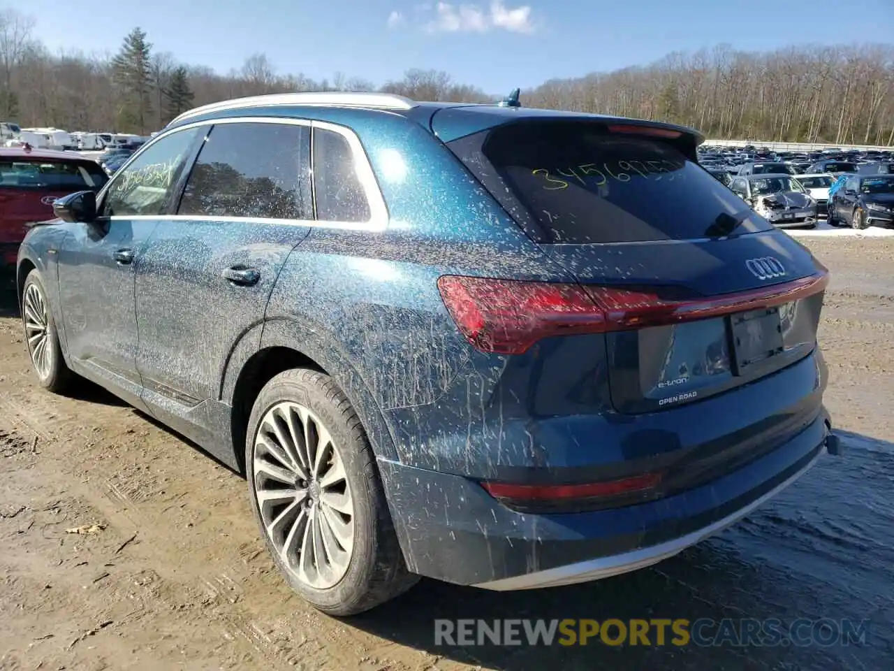 3 Photograph of a damaged car WA1VAAGE1KB007695 AUDI E-TRON 2019