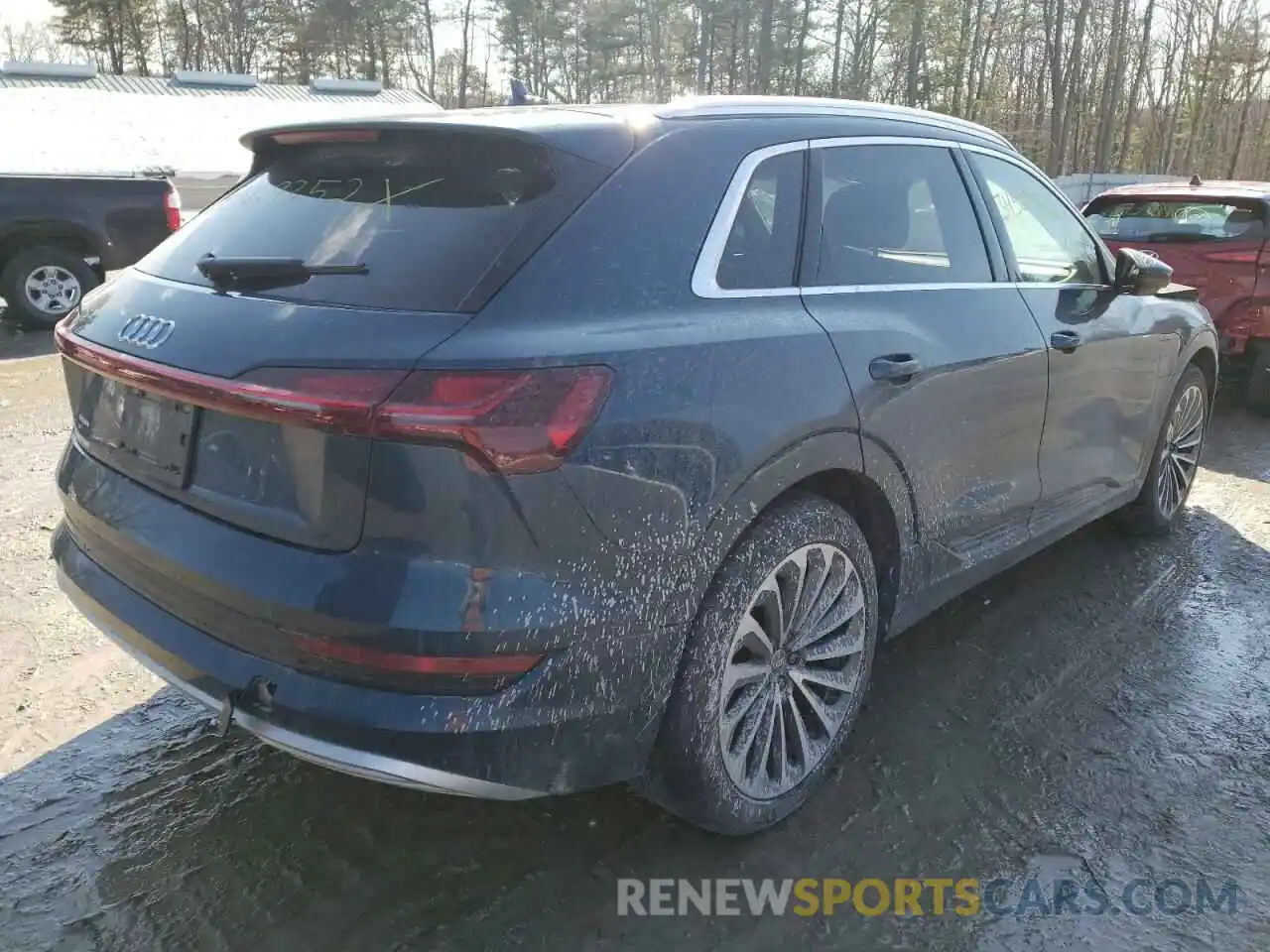 4 Photograph of a damaged car WA1VAAGE1KB007695 AUDI E-TRON 2019