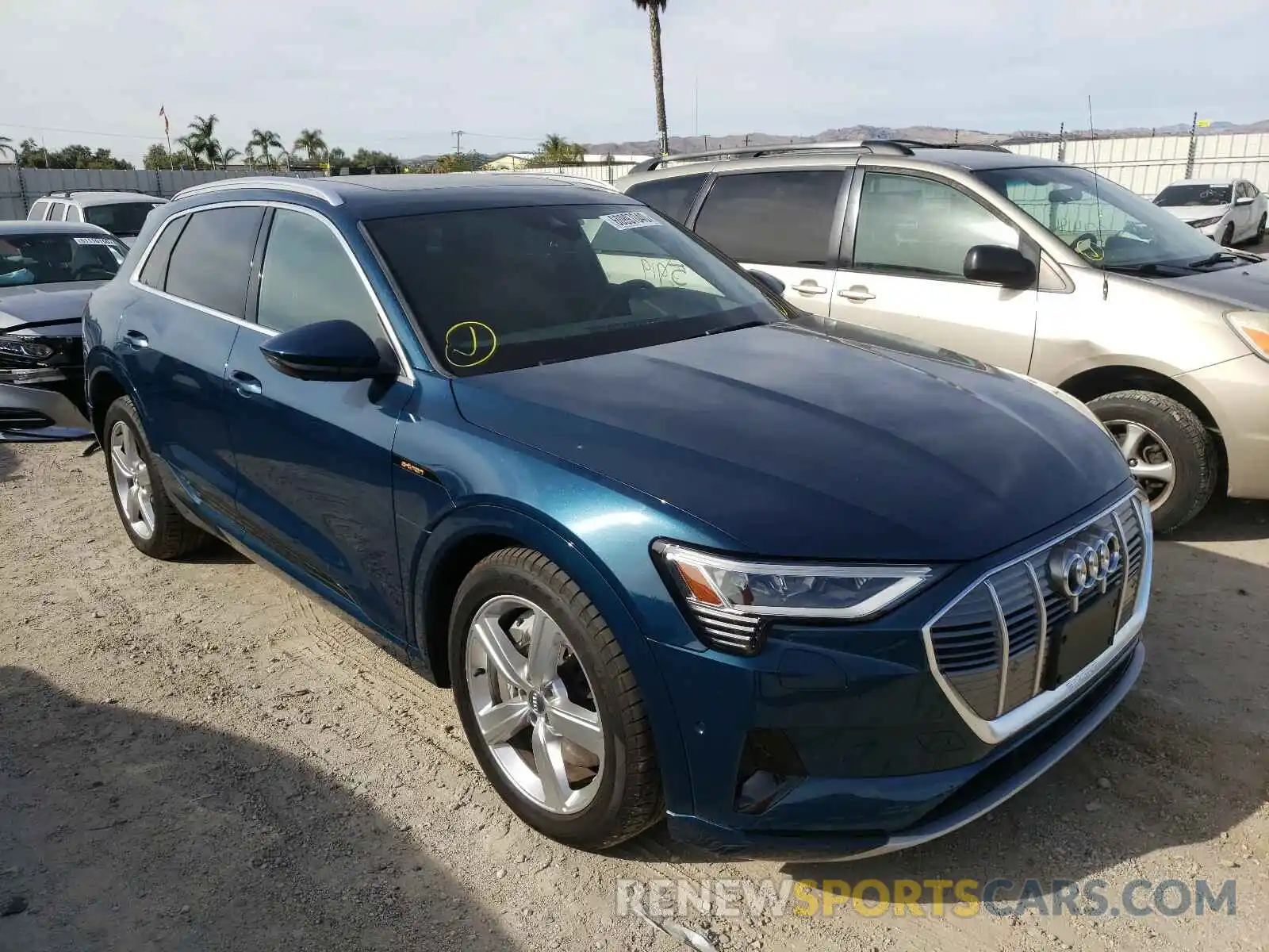 1 Photograph of a damaged car WA1VAAGE1KB015862 AUDI E-TRON 2019