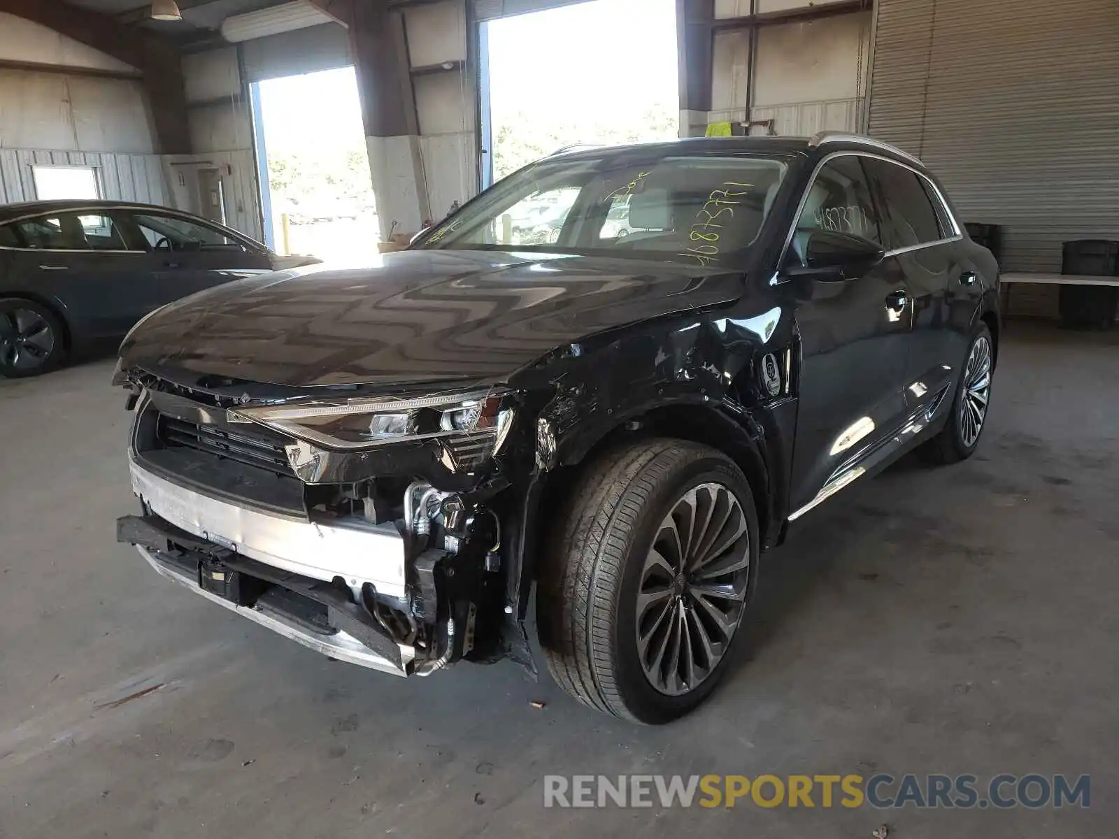 2 Photograph of a damaged car WA1VAAGE1KB017997 AUDI E-TRON 2019