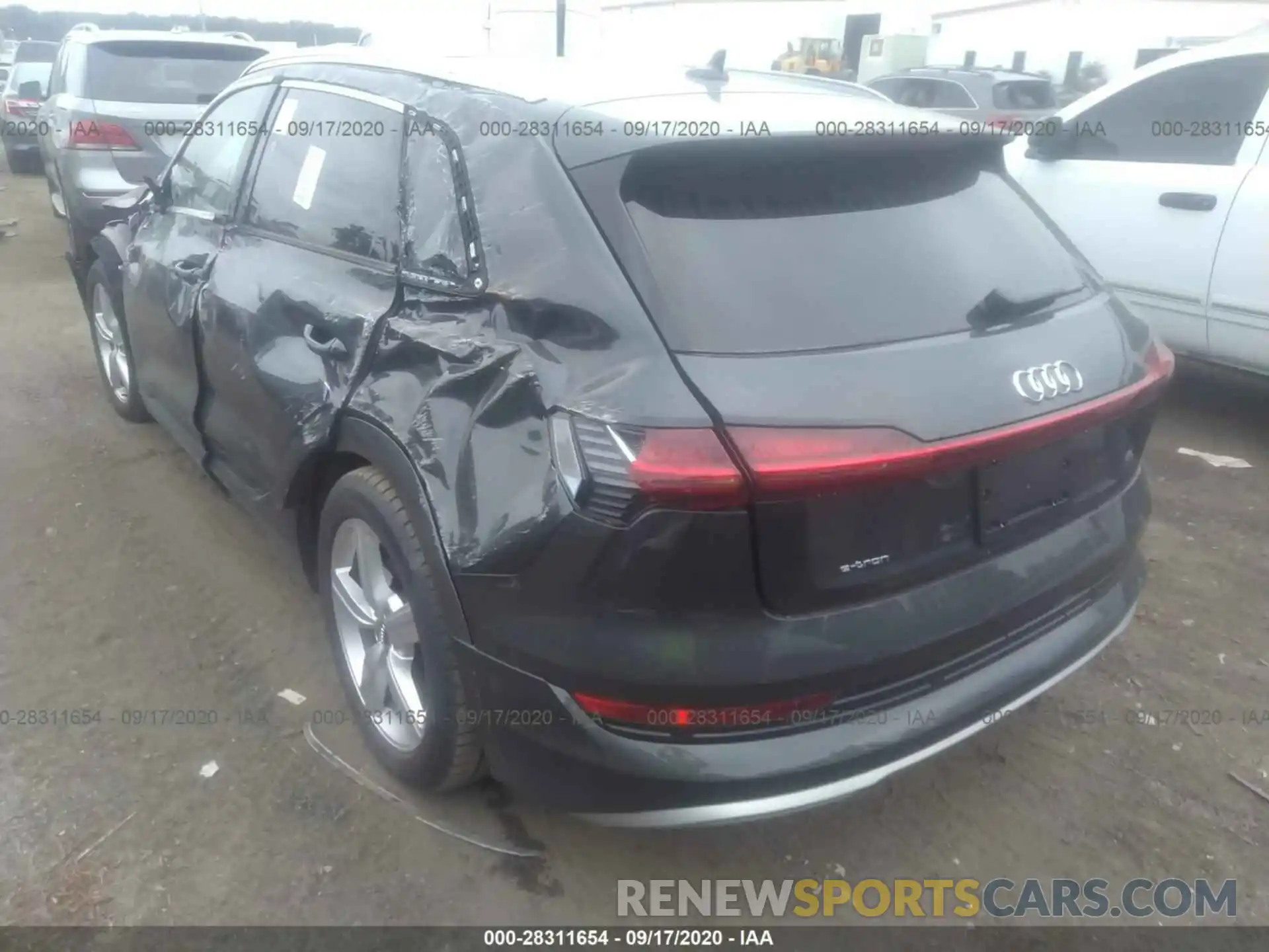 3 Photograph of a damaged car WA1VAAGE2KB010055 AUDI E-TRON 2019