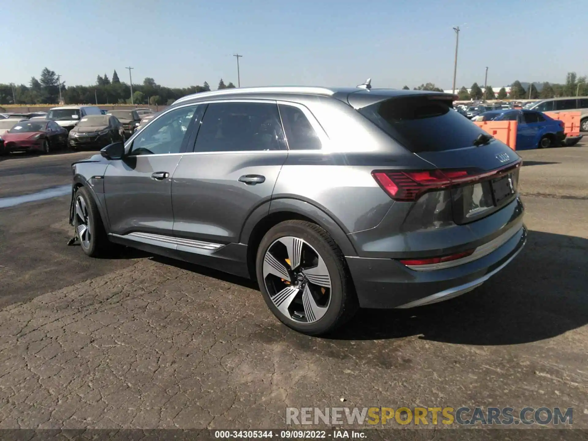 3 Photograph of a damaged car WA1VAAGE3KB005866 AUDI E-TRON 2019