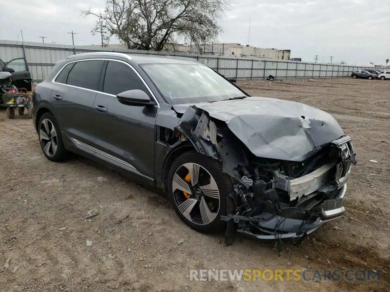 1 Photograph of a damaged car WA1VAAGE4KB007206 AUDI E-TRON 2019