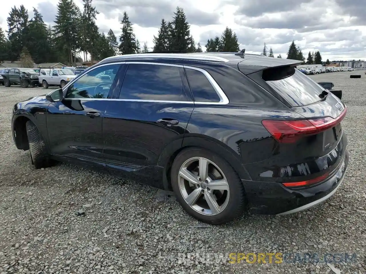 2 Photograph of a damaged car WA1VAAGE5KB008770 AUDI E-TRON 2019