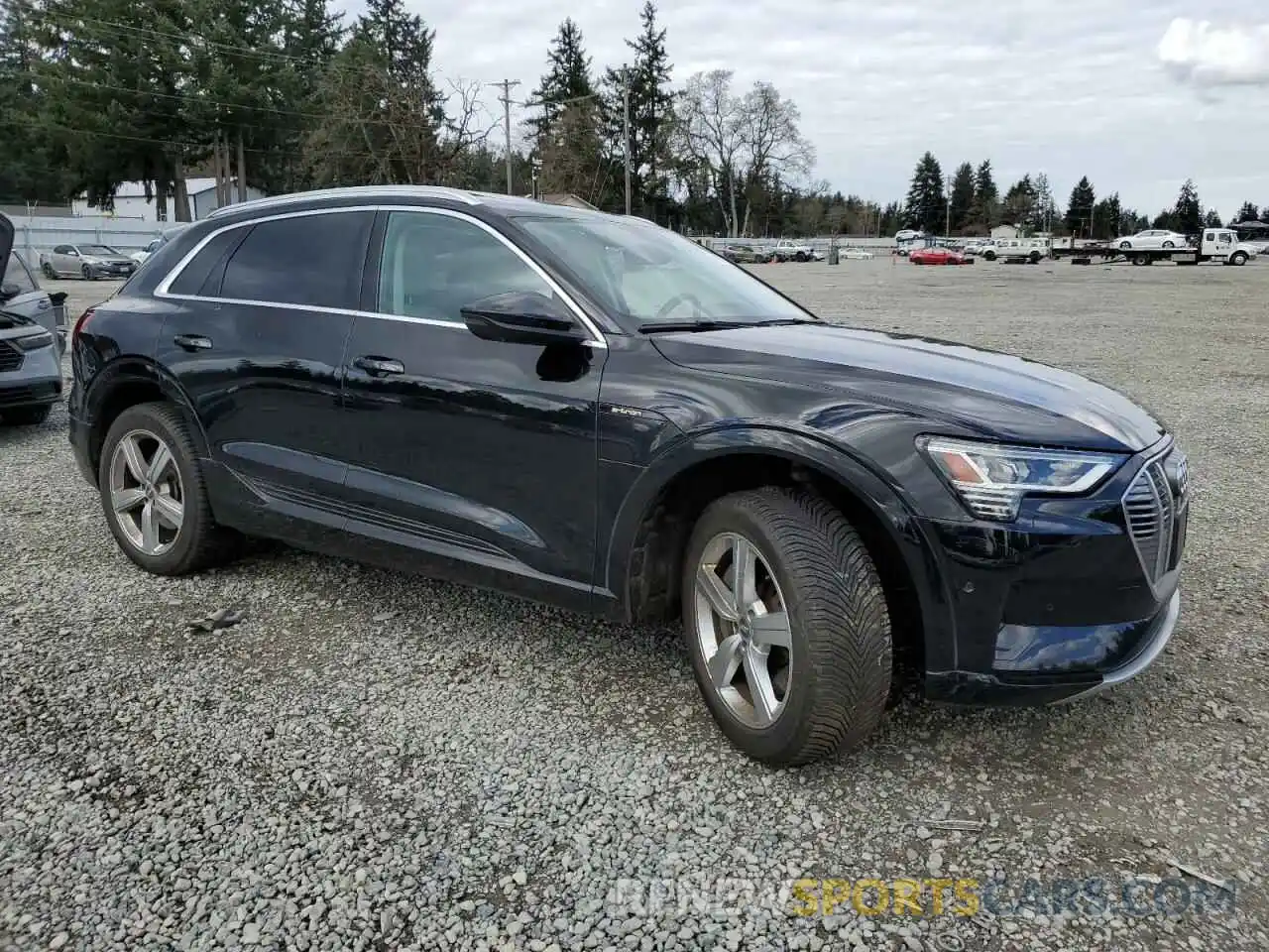 4 Photograph of a damaged car WA1VAAGE5KB008770 AUDI E-TRON 2019