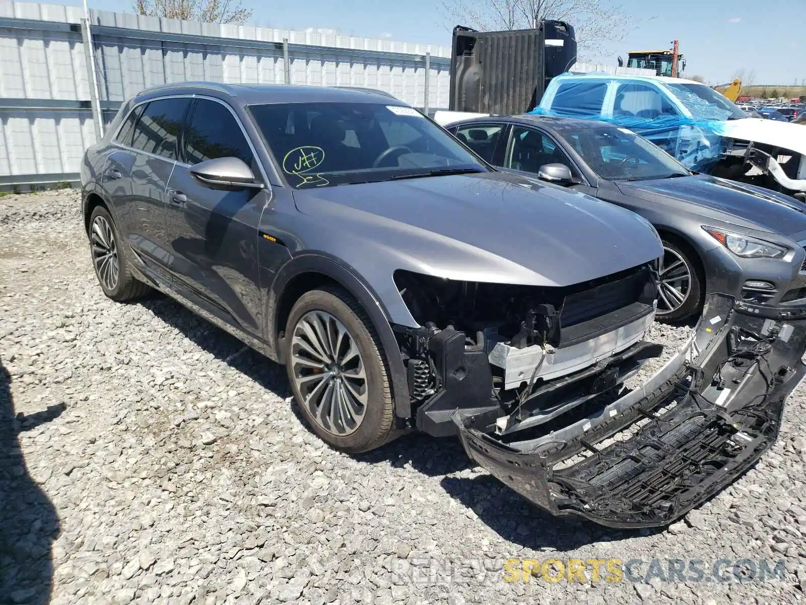 1 Photograph of a damaged car WA1VAAGE5KB010244 AUDI E-TRON 2019