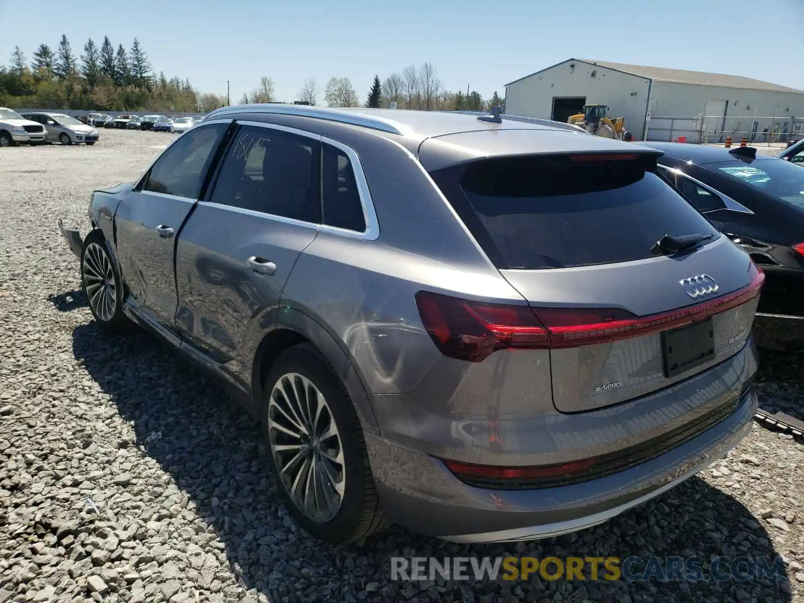 3 Photograph of a damaged car WA1VAAGE5KB010244 AUDI E-TRON 2019