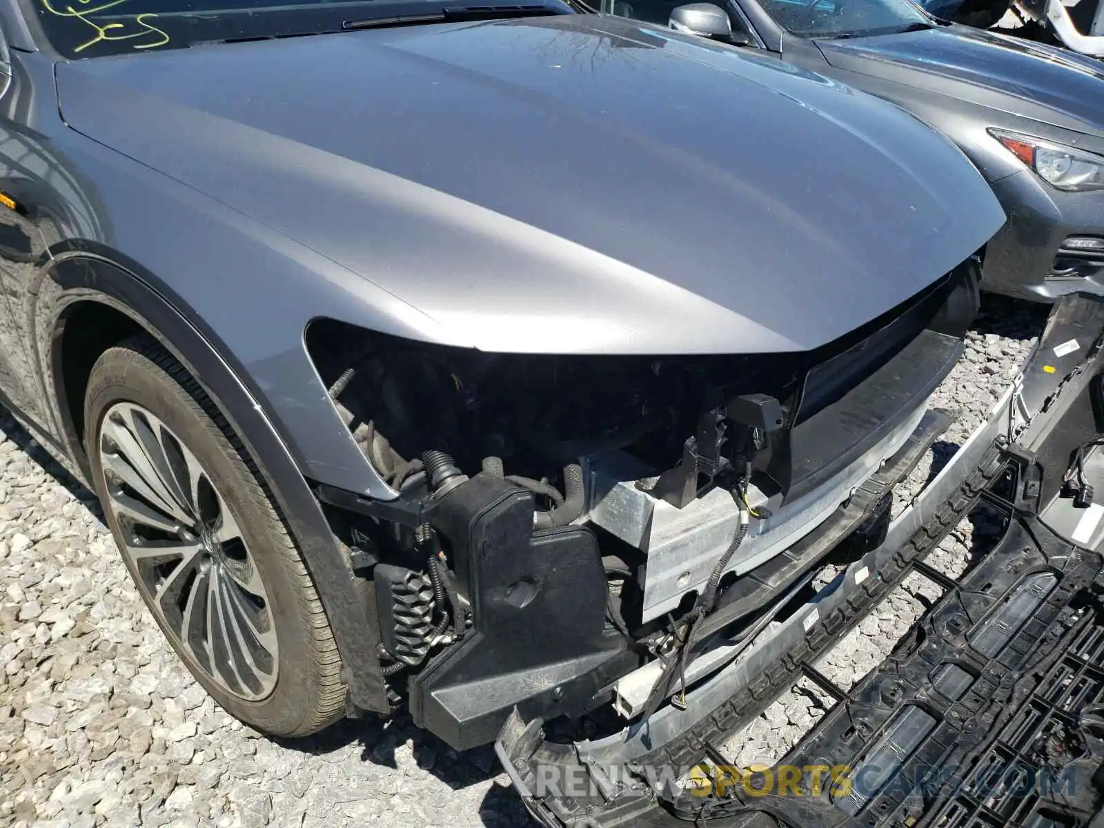 9 Photograph of a damaged car WA1VAAGE5KB010244 AUDI E-TRON 2019