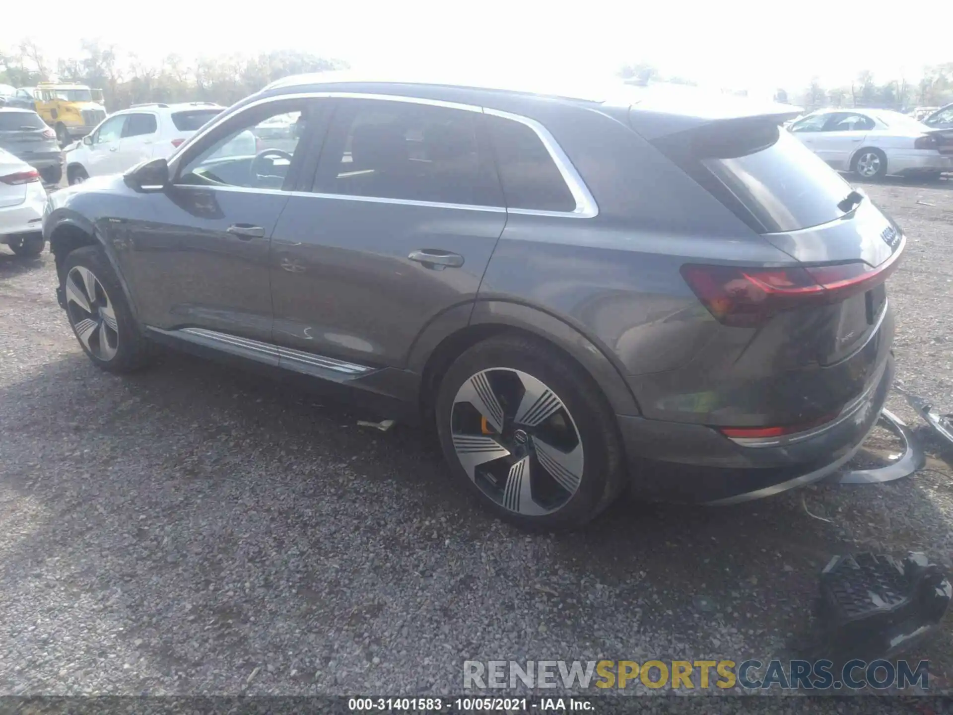 3 Photograph of a damaged car WA1VAAGE6KB007465 AUDI E-TRON 2019